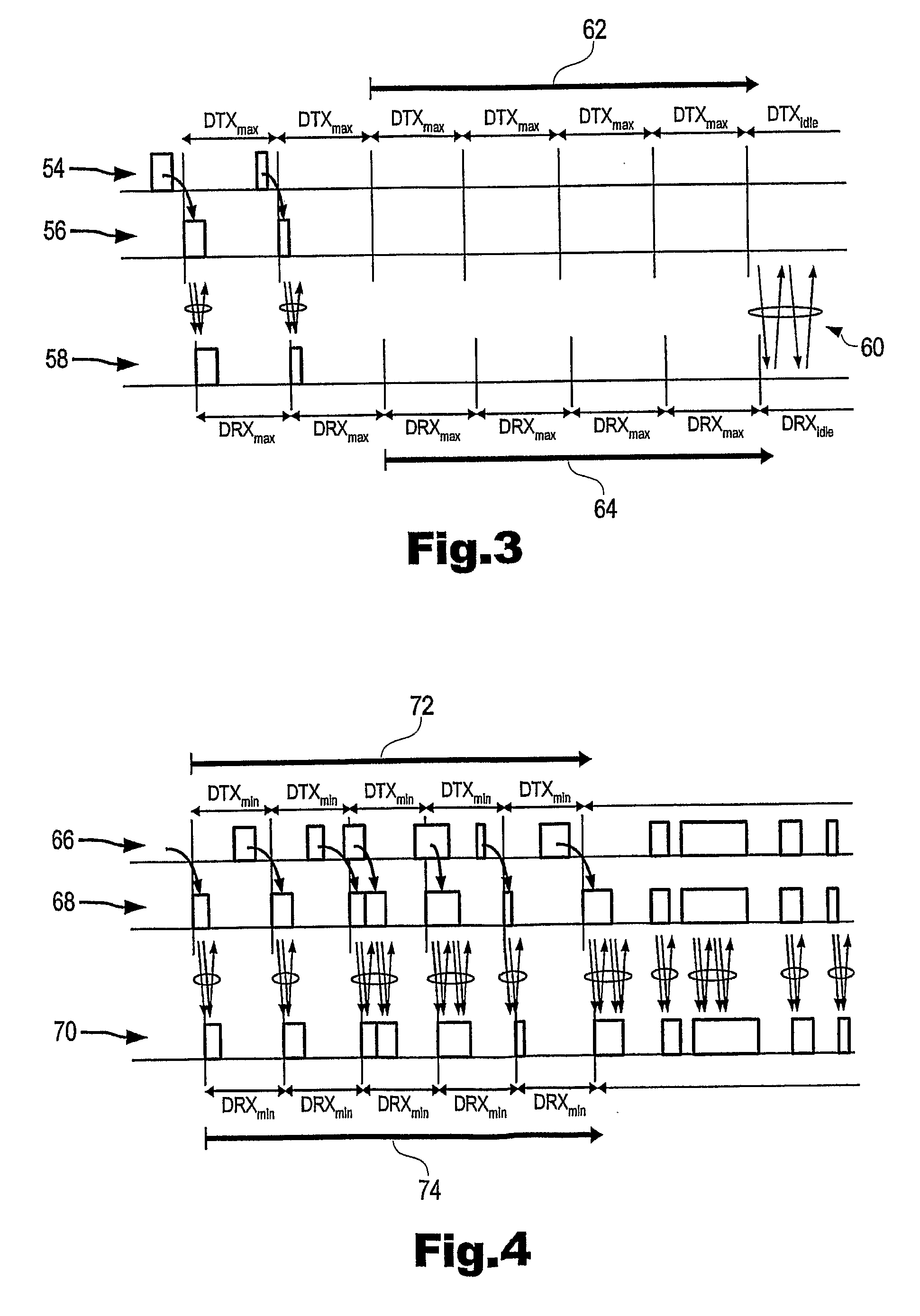 Discontinuous reception/transmission for mobile communication system