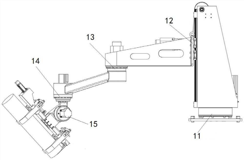 A special robot for projectile handling and picking