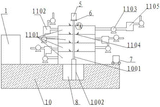 Smelting system for alloy