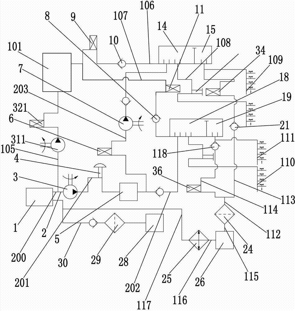 Cooling water recycling system for air compressor of air tower power generating station