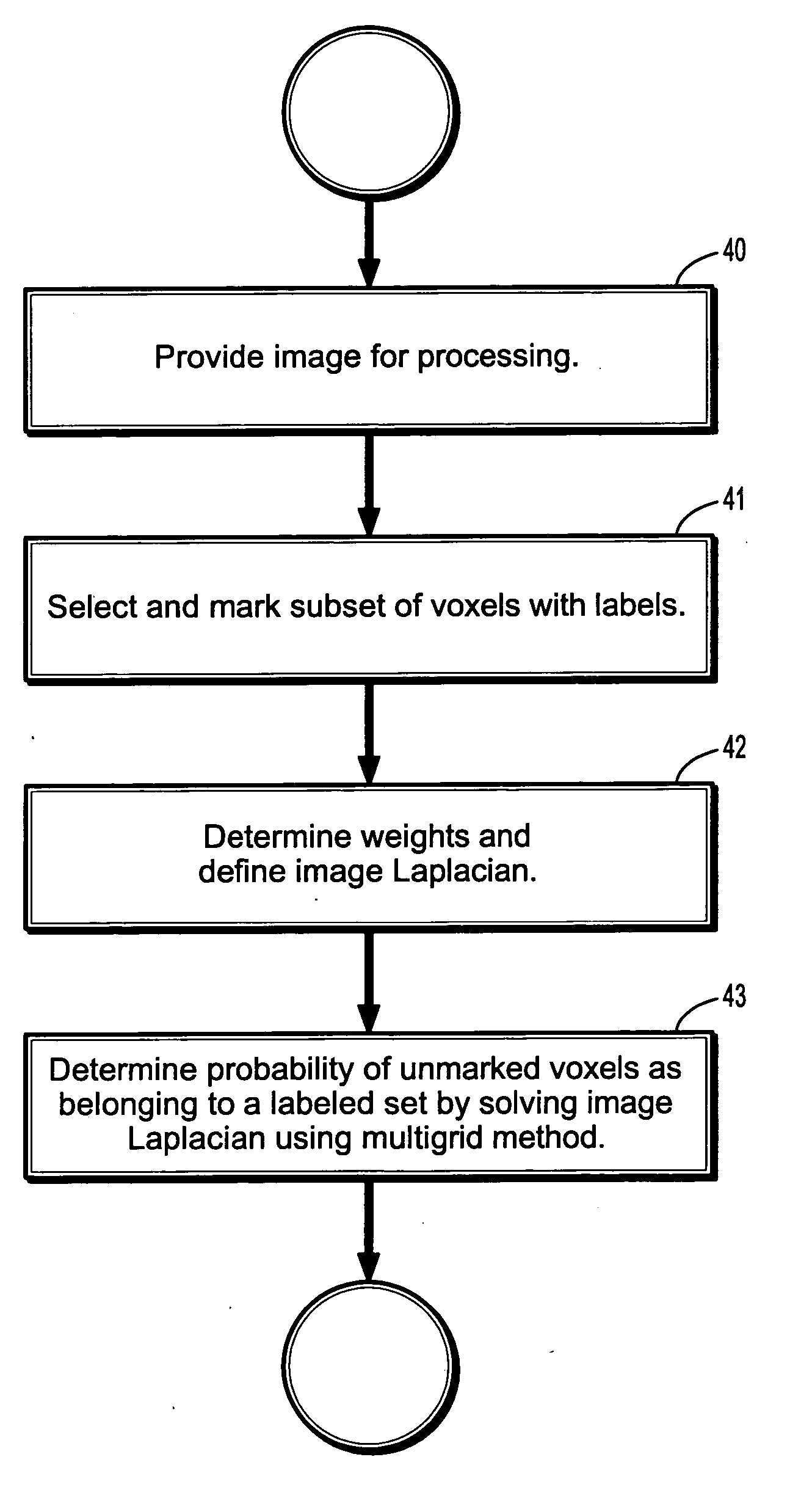 System and method for lattice-preserving multigrid method for image segmentation and filtering