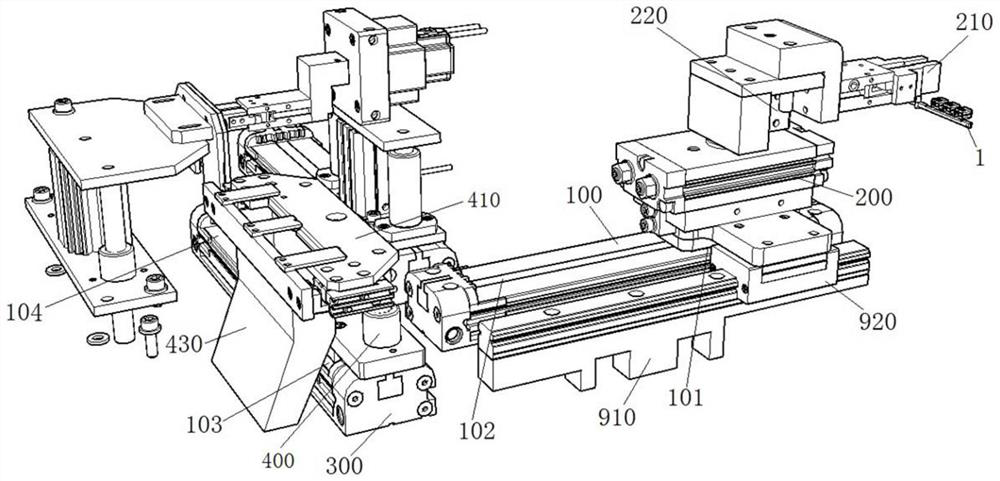 Cutting separation system for injection molding part and cutting separation method of cutting separation system