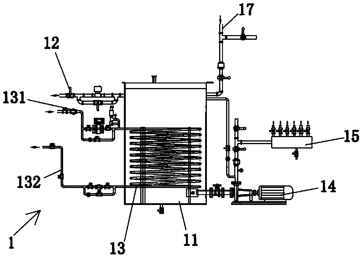 Wax liquid conveying and recycling system