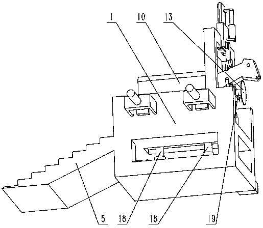 A beef cattle slaughter robot