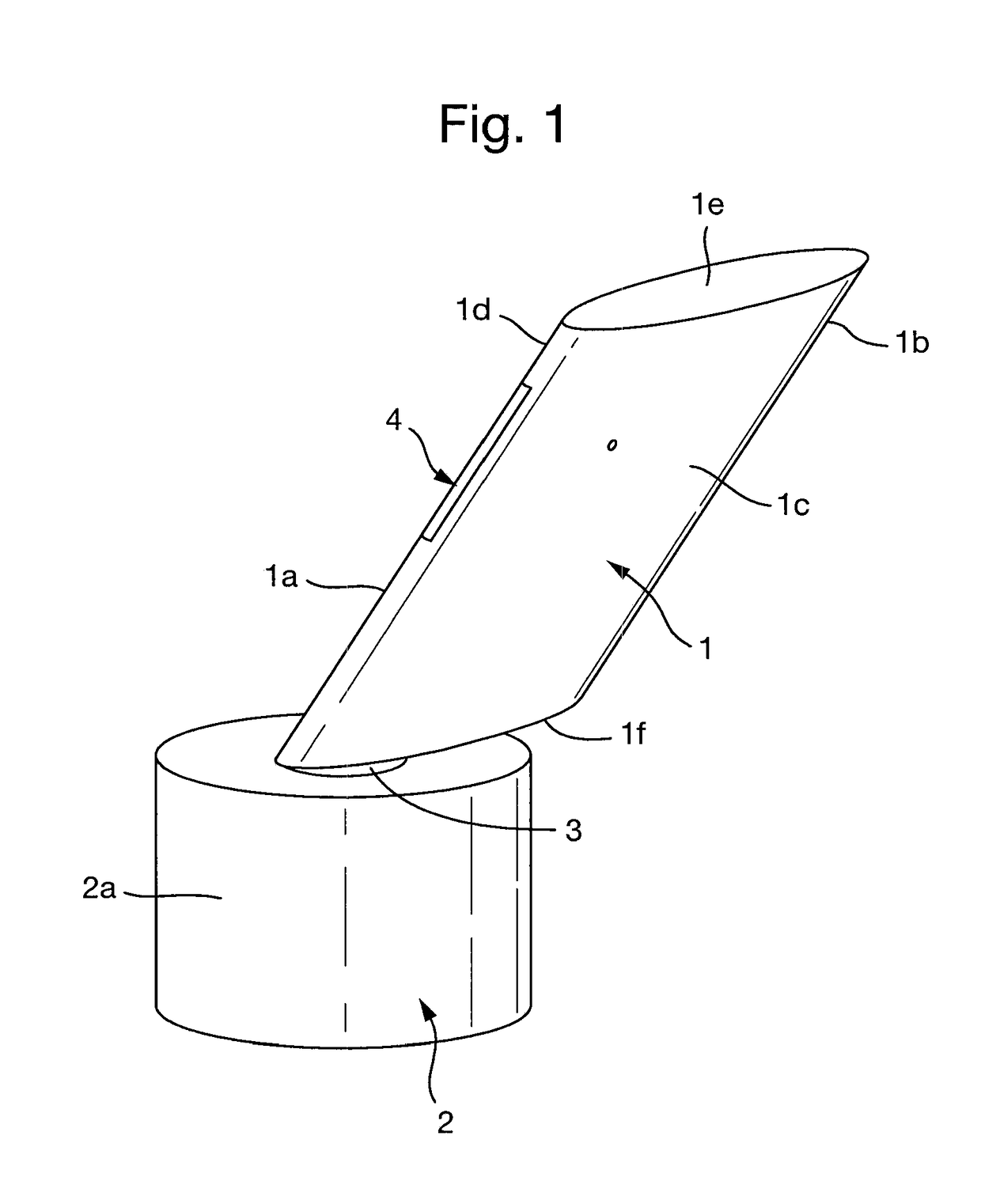 Moving-vane angle of attack probe