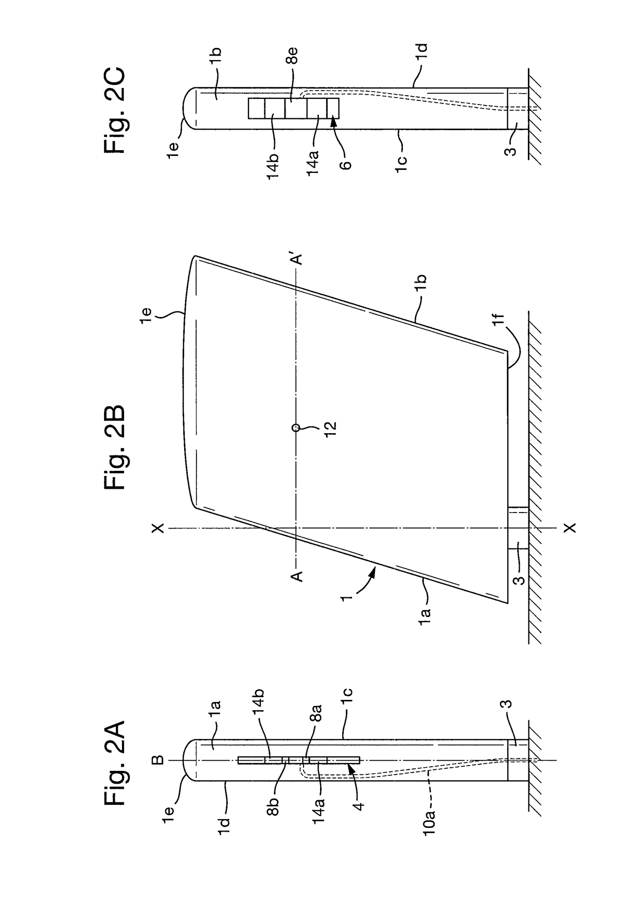 Moving-vane angle of attack probe