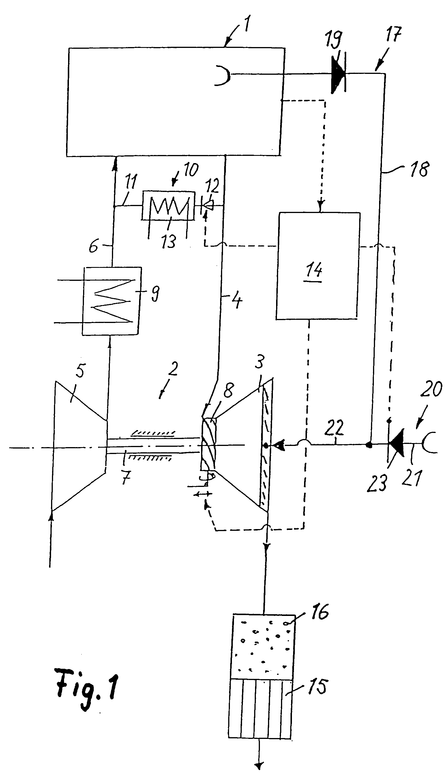 Exhaust gas turbocharger for an internal combustion engine