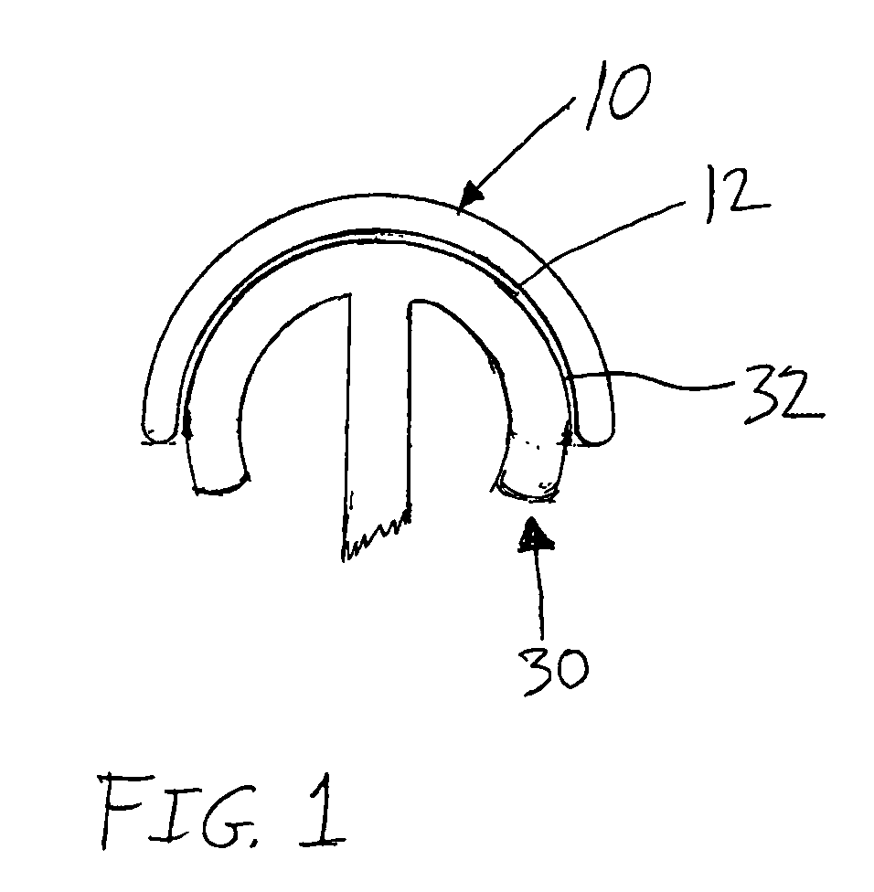 Metallic bearings for joint replacement