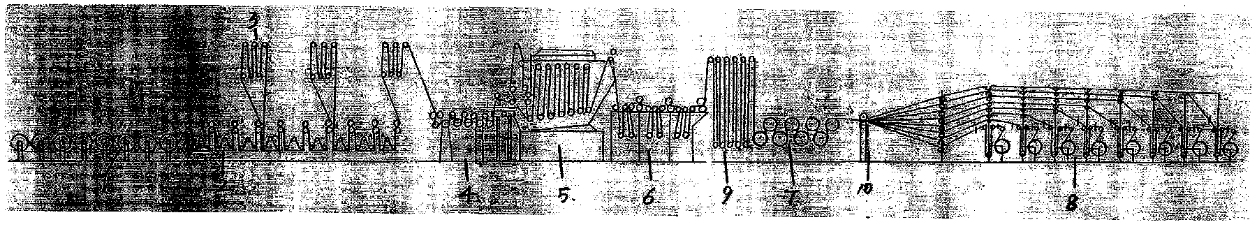 Method for producing yarn mercerization and full-width yarn mercerization machine