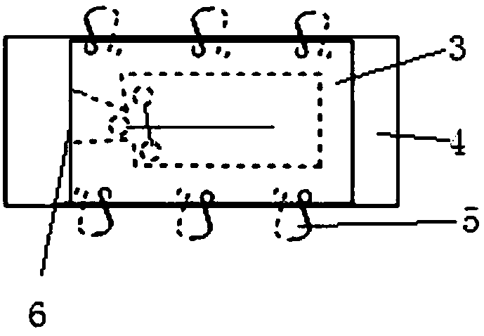 Micro-fluidic chip template, preparation method thereof and application of template