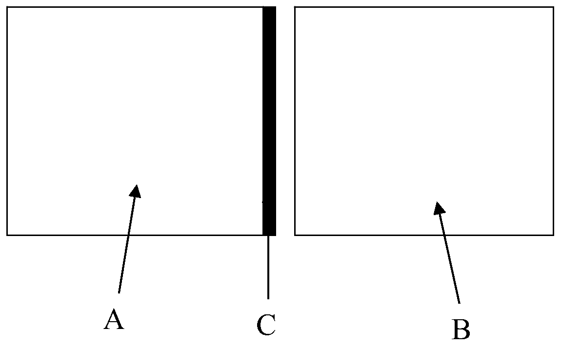 A kind of connection method of ceramic biscuit