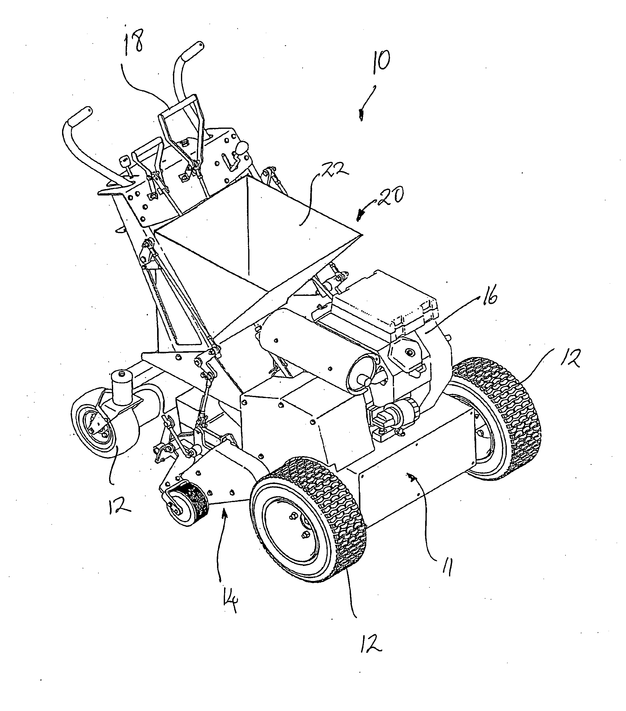 Sand Dispenser for a Scarifier