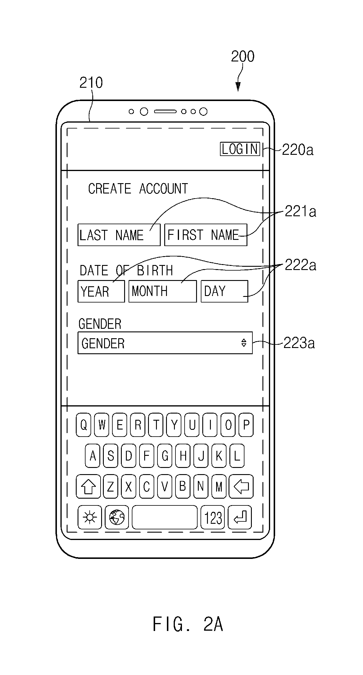 Electronic device and method for managing data input into input field