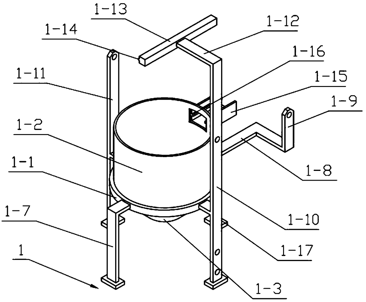 Printing and dyeing raw material mixer