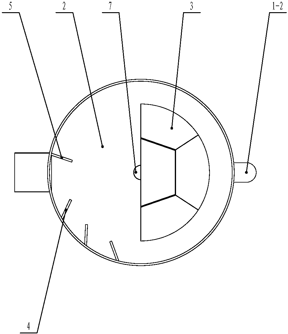 Screening device for efficient separation and slagging of mass-flow slurry