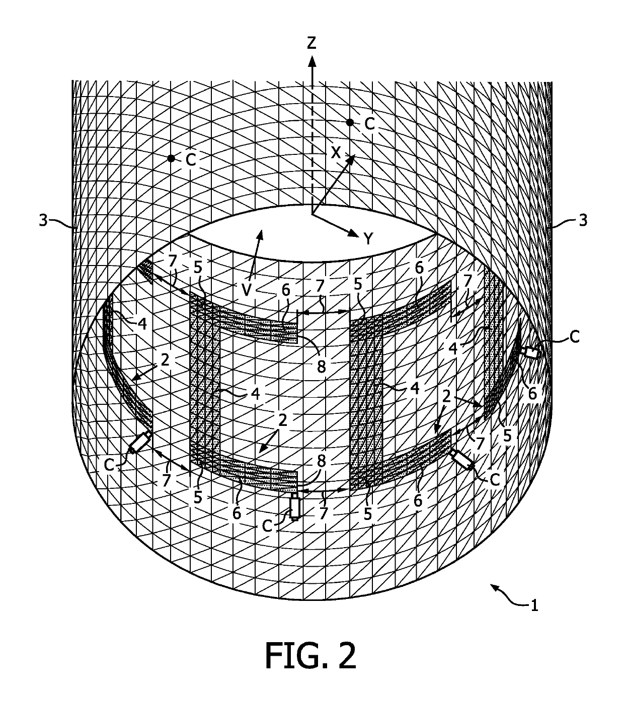 Transverse-electromagnetic (TEM) radio-frequency coil for magnetic resonance