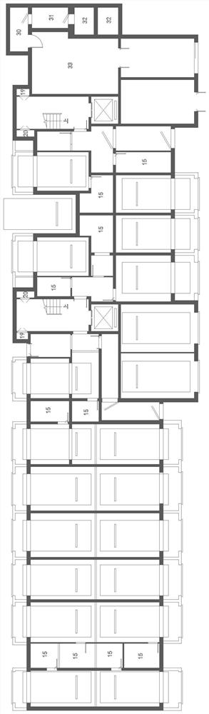 Novel multi-storey drop house building