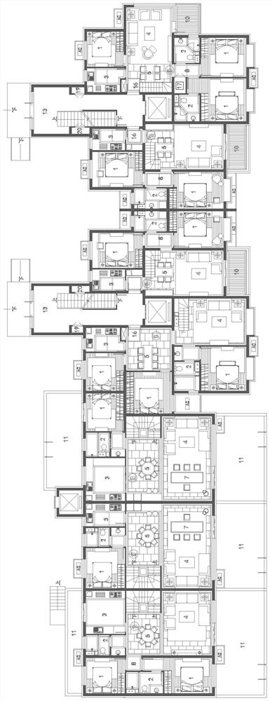 Novel multi-storey drop house building