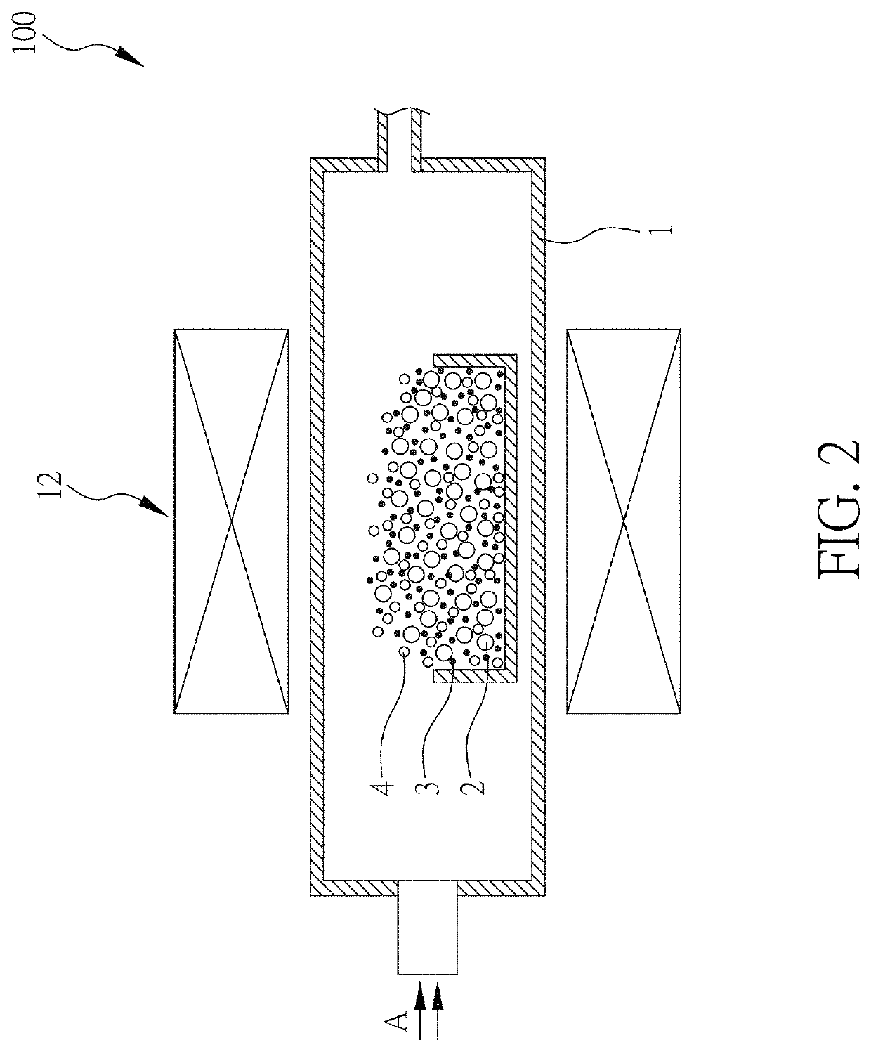 Composite electrode material and method for manufacturing the same