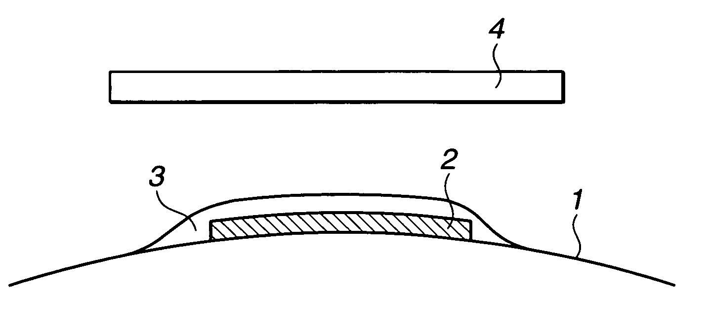 Method for marking golf ball and golf ball