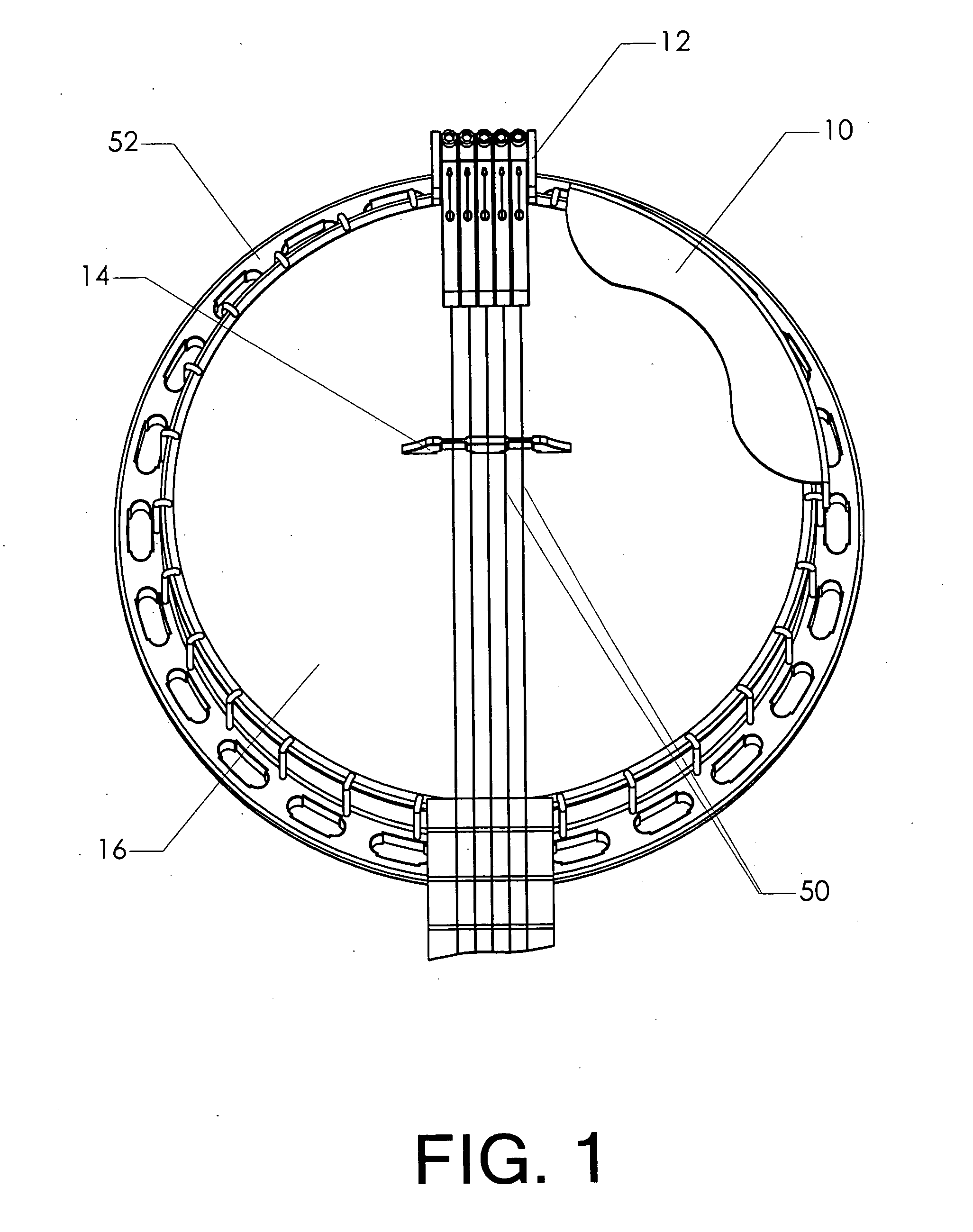 Individual string adjusting tailpiece