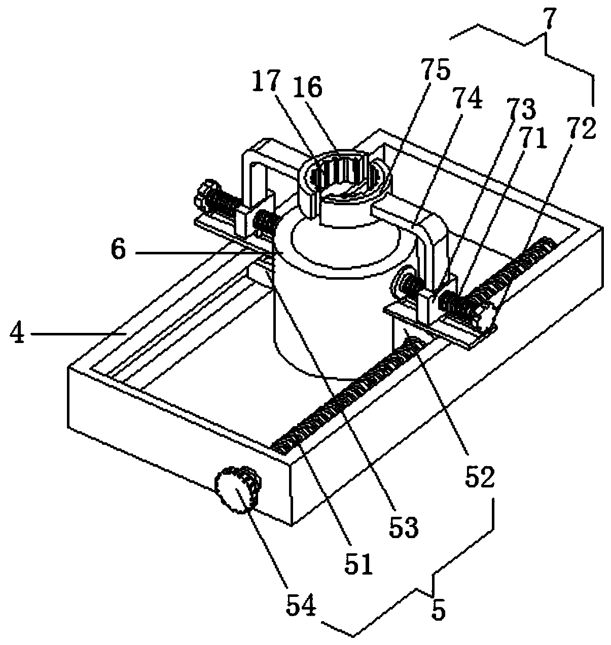 Drainage fixing protection device used for thoracic surgery treatment