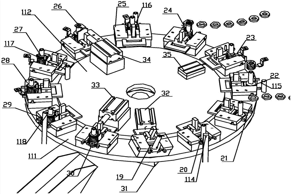 Full-automatic assembling-welding system for electric conduction assembly of low-voltage plastic-shell circuit breaker