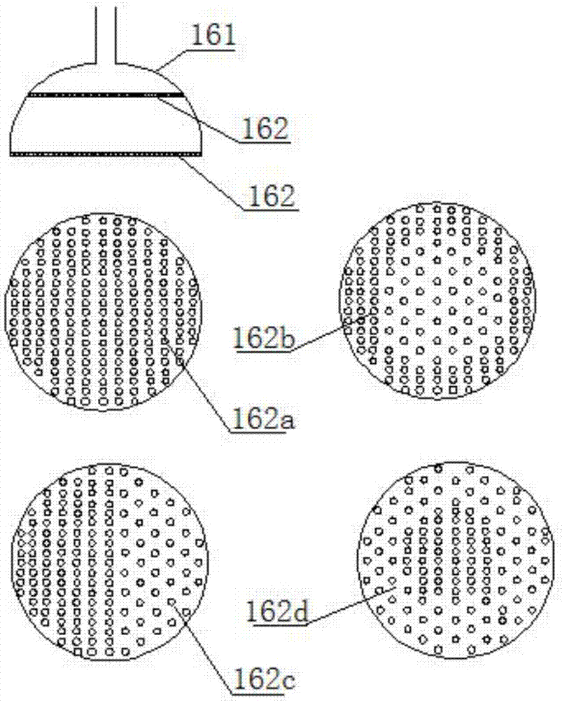 Simulated rainfall earth pillar infiltration test system