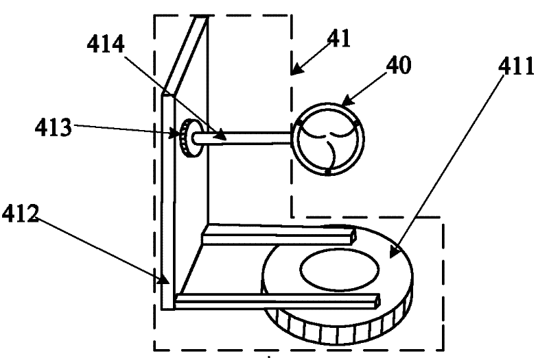 Measuring device of continuous spectrum bidirectional reflectance distribution function