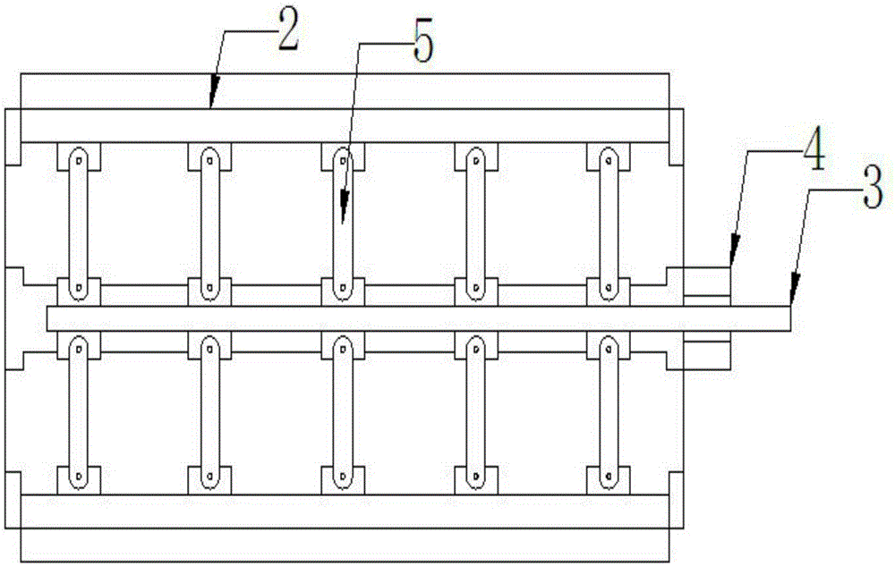 Lithium ion battery winding needle