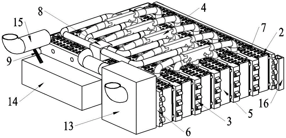 High water-resistant thermal-insulation battery box for electric automobile