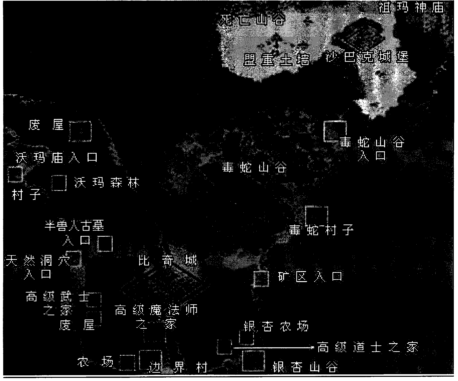 Zoning adaptive network system based on cluster server and building method