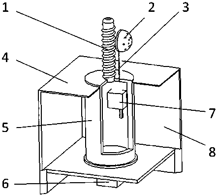 Medical cup sterilization method and medical cup sterilizer