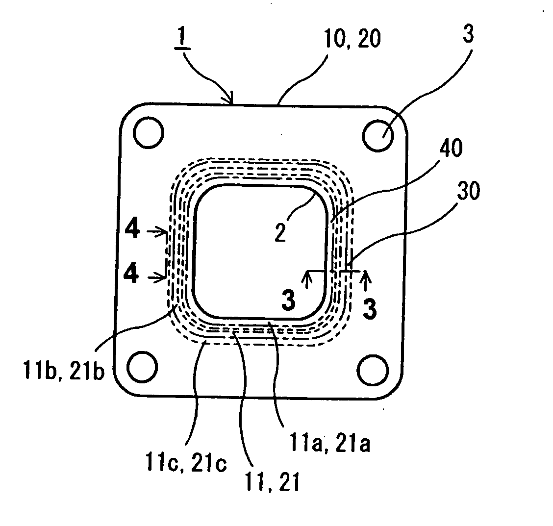 Metal gasket