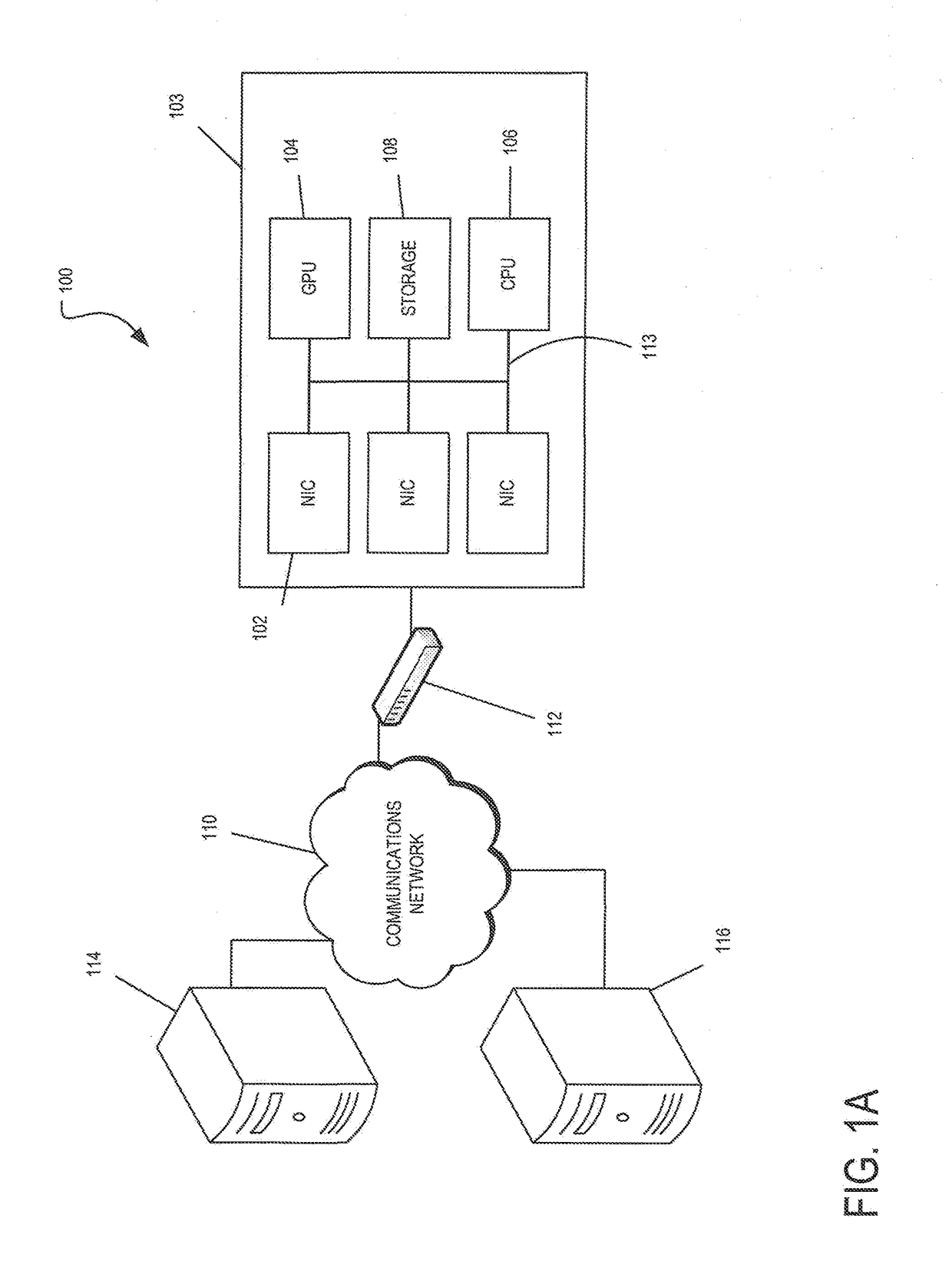 System and method for accelerating network applications using an enhanced network interface and massively parallel distributed processing