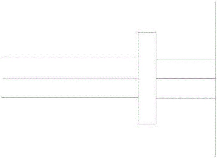 Method and apparatus for changing laser beam into rectangular scanning light screen