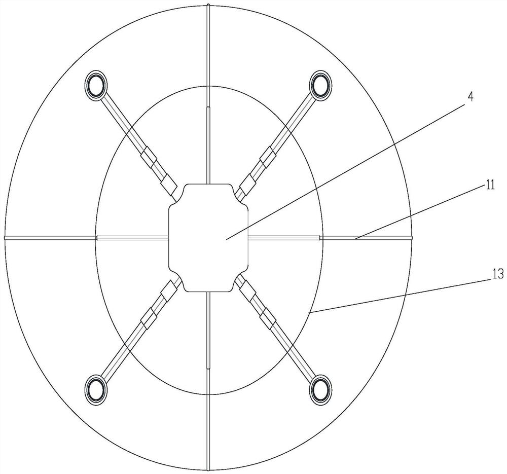 A net-type aerosol rectifier for planting and protecting unmanned aerial vehicles and its operation method