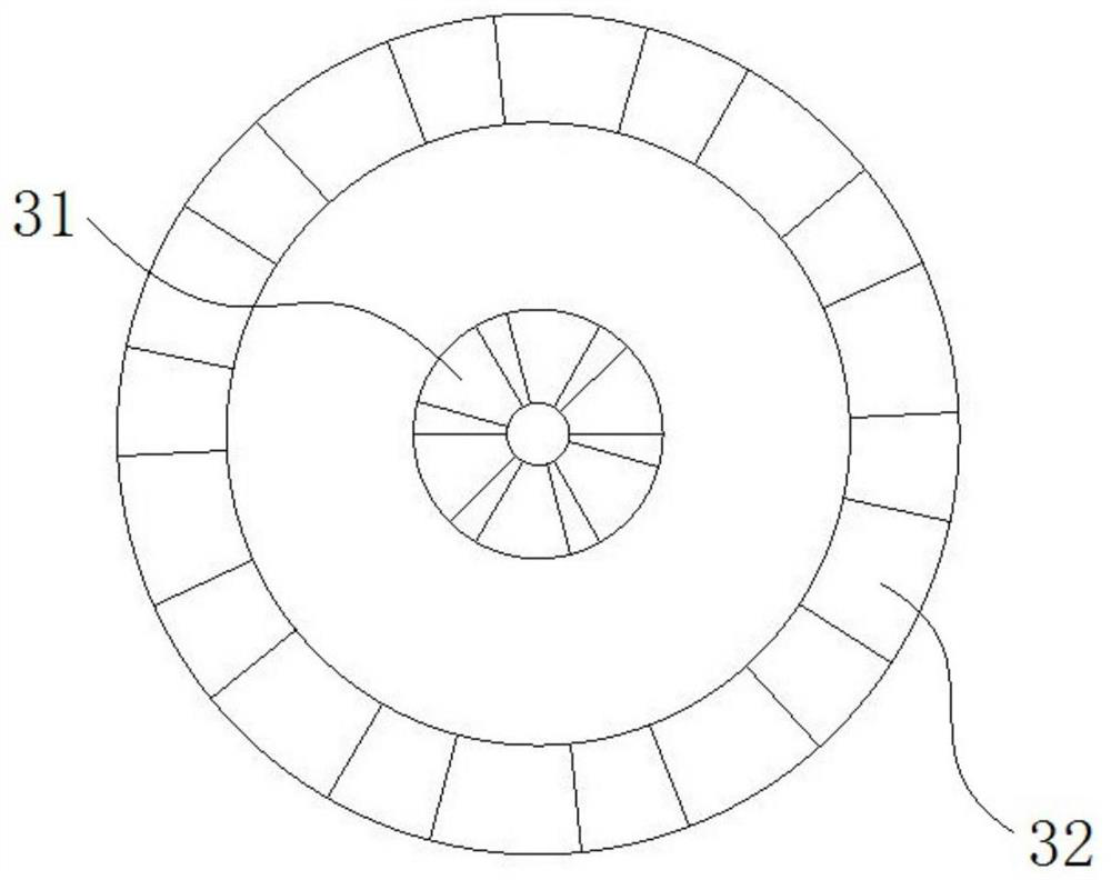 Evaporation treatment system for salt-containing wastewater