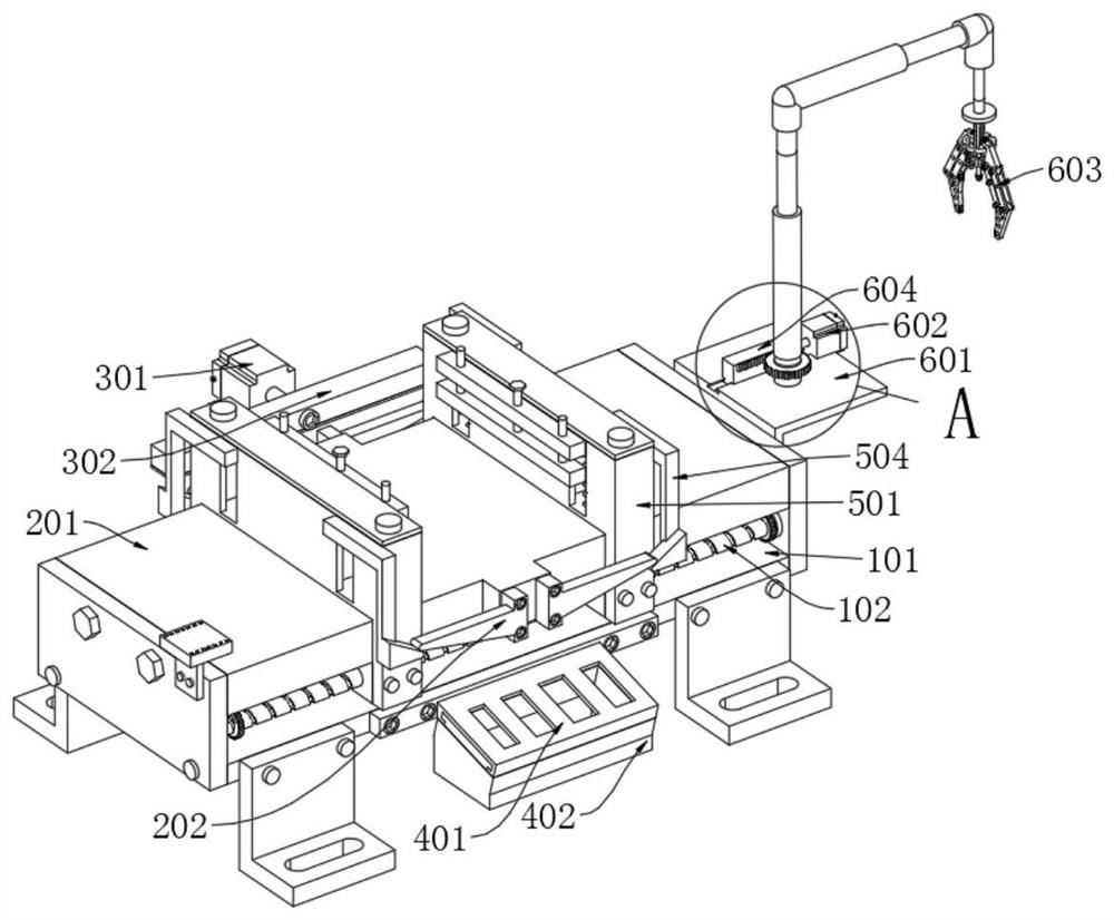 A self-locking clamping device for automatic machining