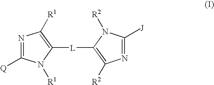 Linked diimidazole antivirals