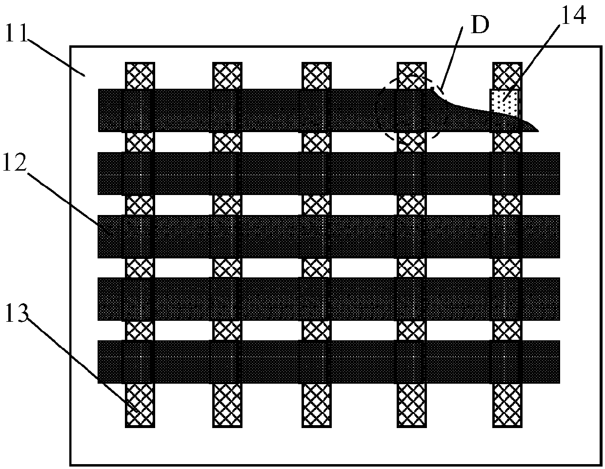 Feature recognition structure, manufacturing method, driving method and related device