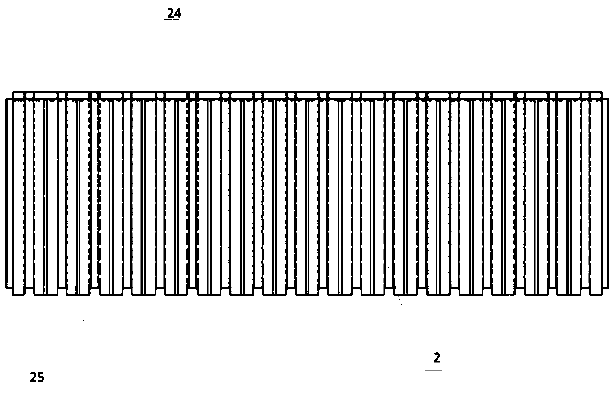 A prefabricated eps module wall and its construction method