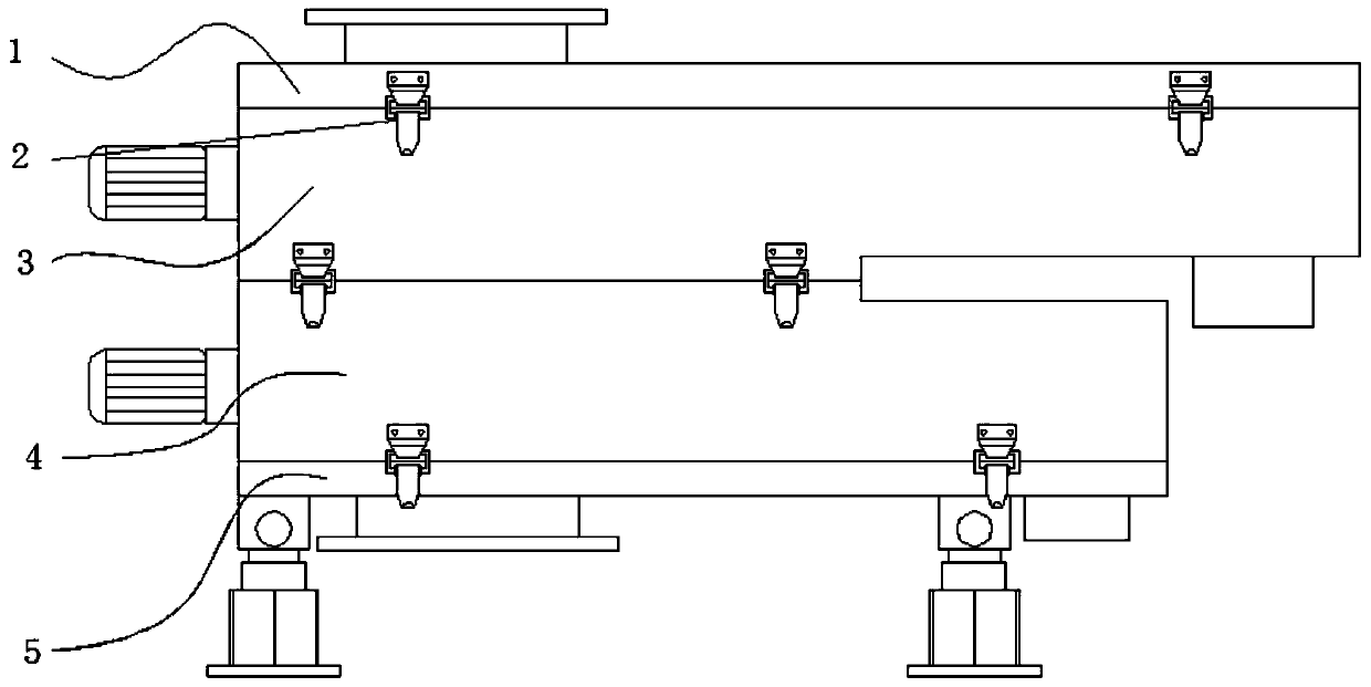 Sludge dewatering device for pollution control