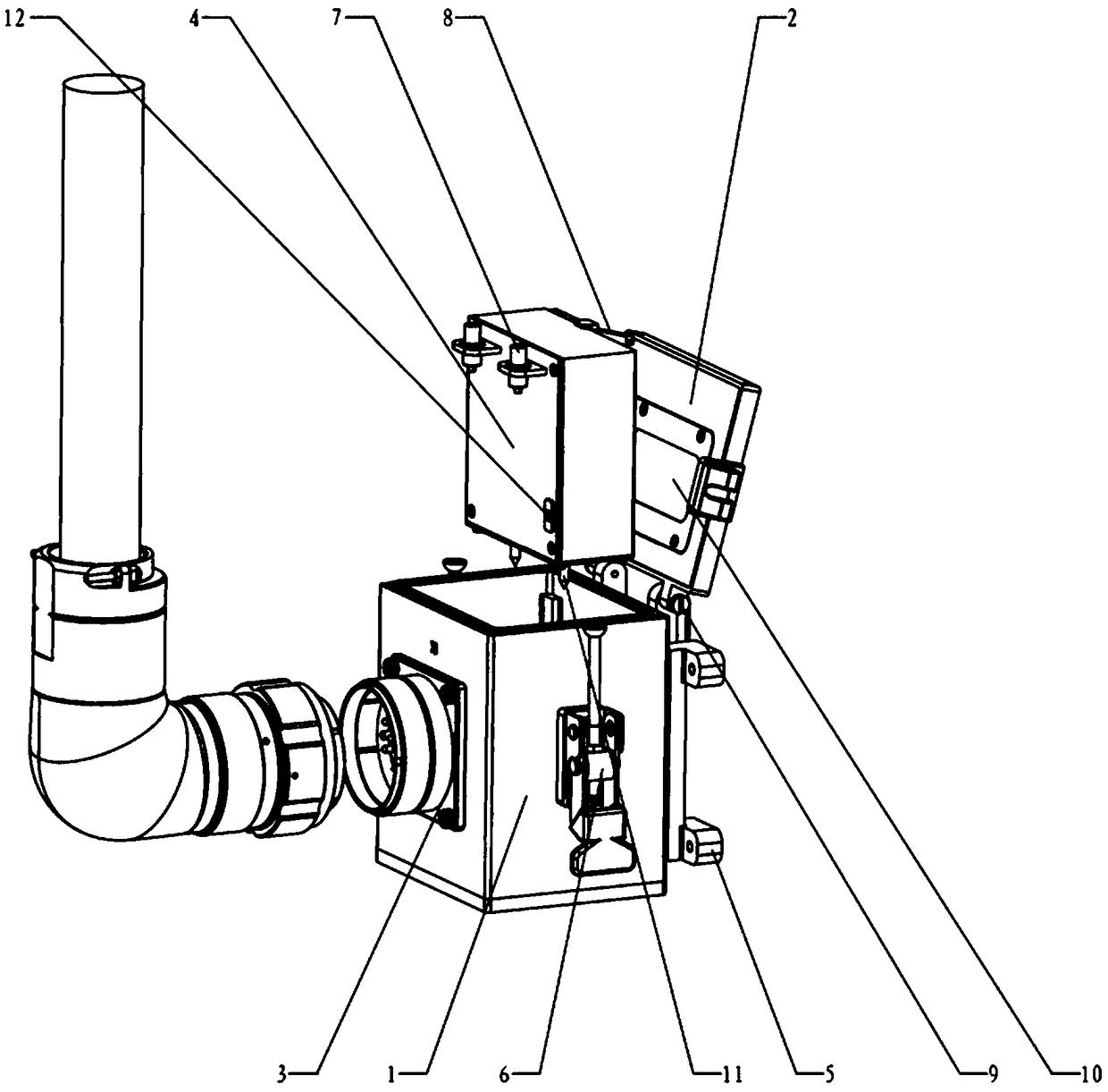 Umbilical cable protection socket with launch channel maintenance and simulation training functions