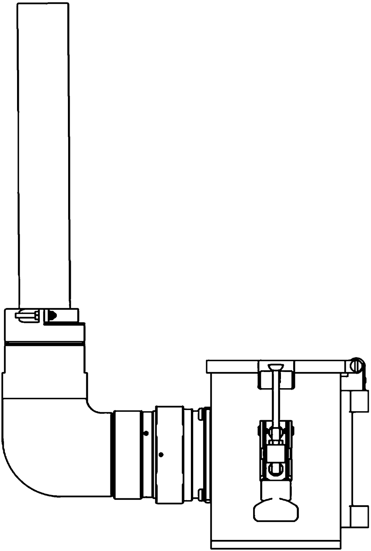 Umbilical cable protection socket with launch channel maintenance and simulation training functions