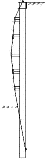 A construction method for supporting with prestressed steel sheet pile supporting structure