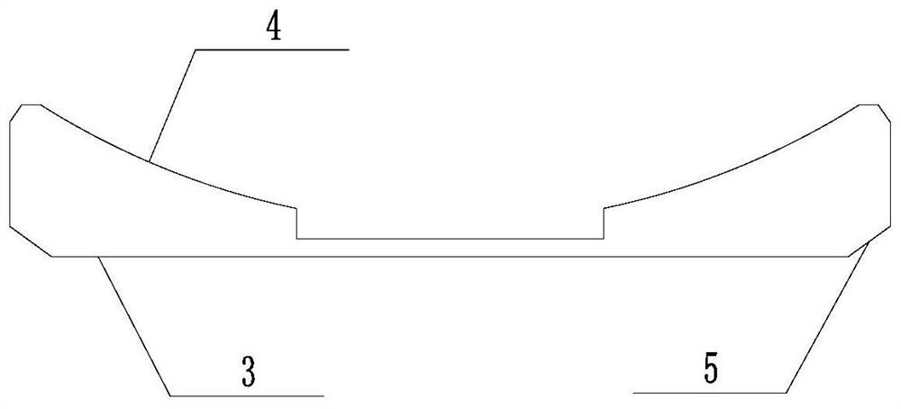 A supporting receiving frame for an open tunnel boring machine shield body and its installation method