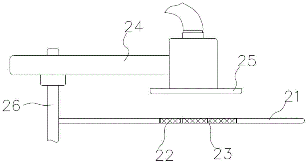 Lithium battery plastic coating device