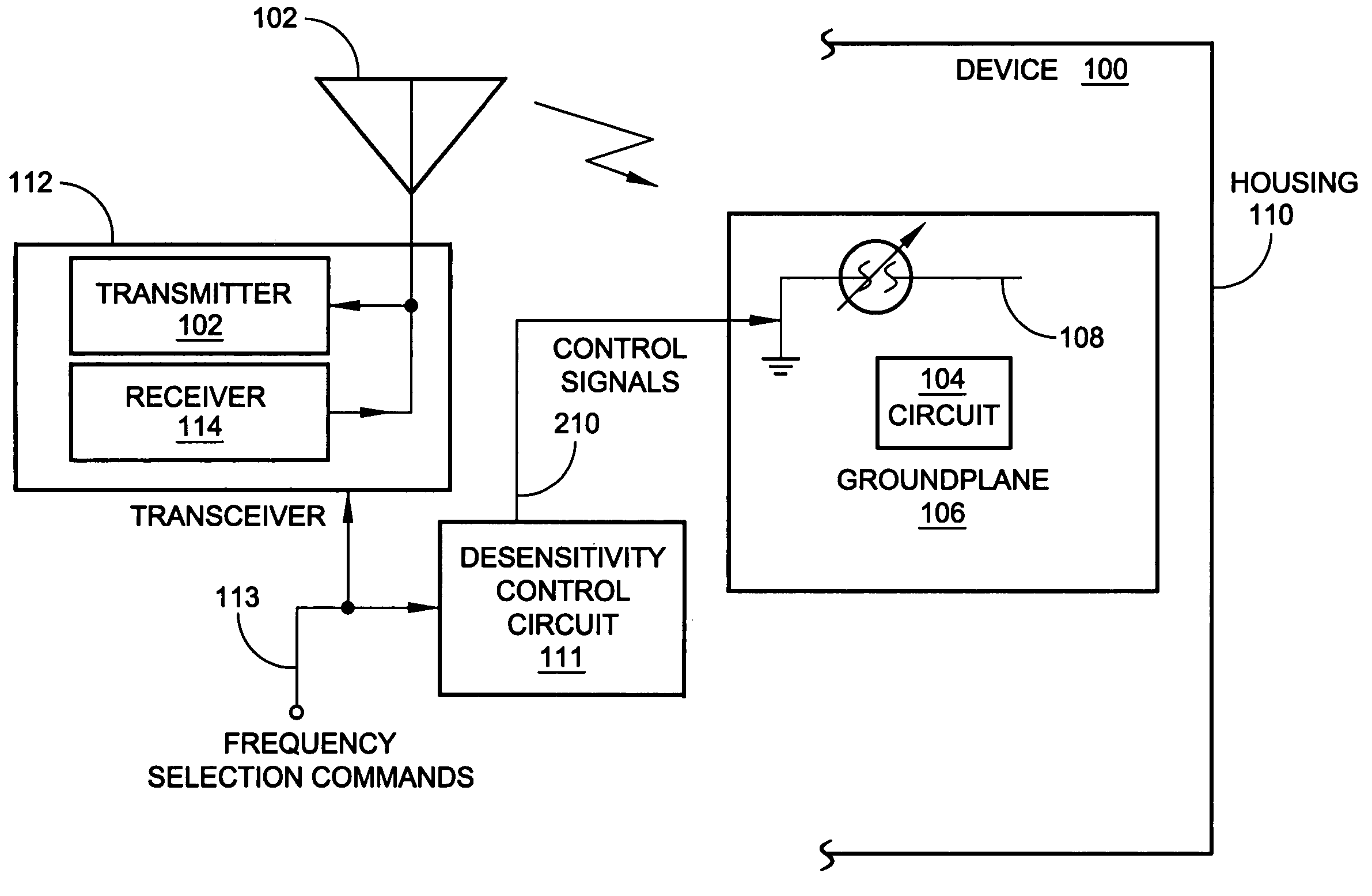 Wireless device reconfigurable radiation desensitivity bracket systems and methods