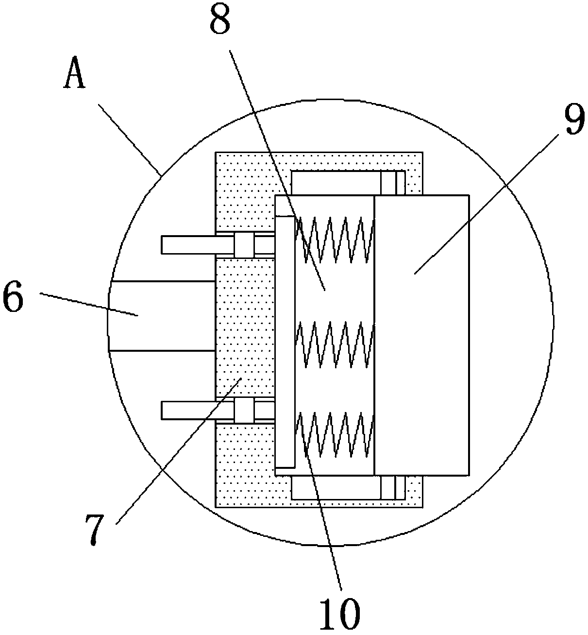 Gluing device of aluminum plate for printing